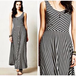 Anthropologie Tamsin Striped Maxi Dress